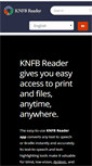 Mobile Screenshot of knfbreader.com